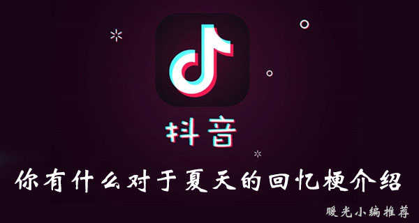 《抖音》你有什么对于夏天的回忆梗介绍