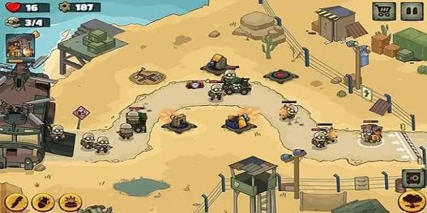 策略塔防类型的游戏