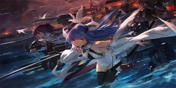 二次元美少女射击枪战的游戏