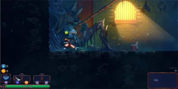 像素地牢风格游戏