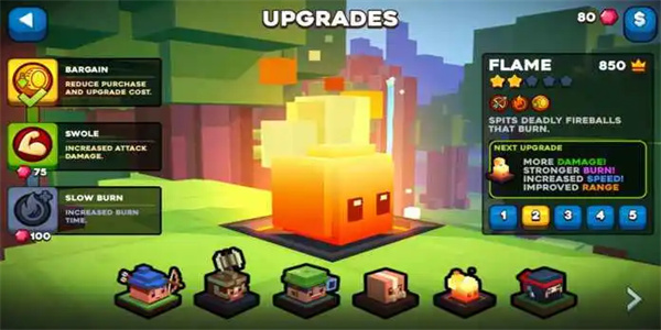 方块风格的手机游戏