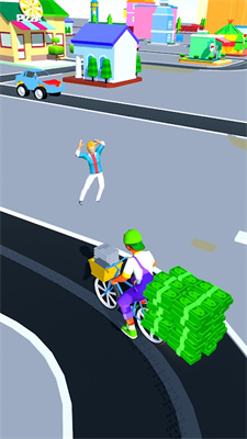 纸张运送自行车冲刺3D下载手机版